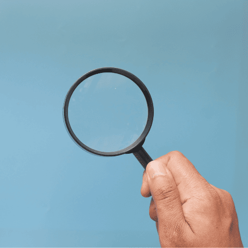 magnifying glass