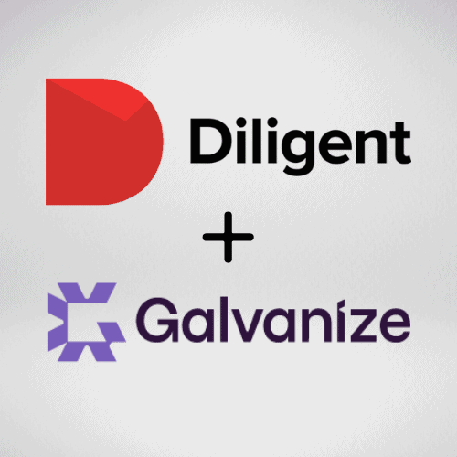 diligent and galvanize logos