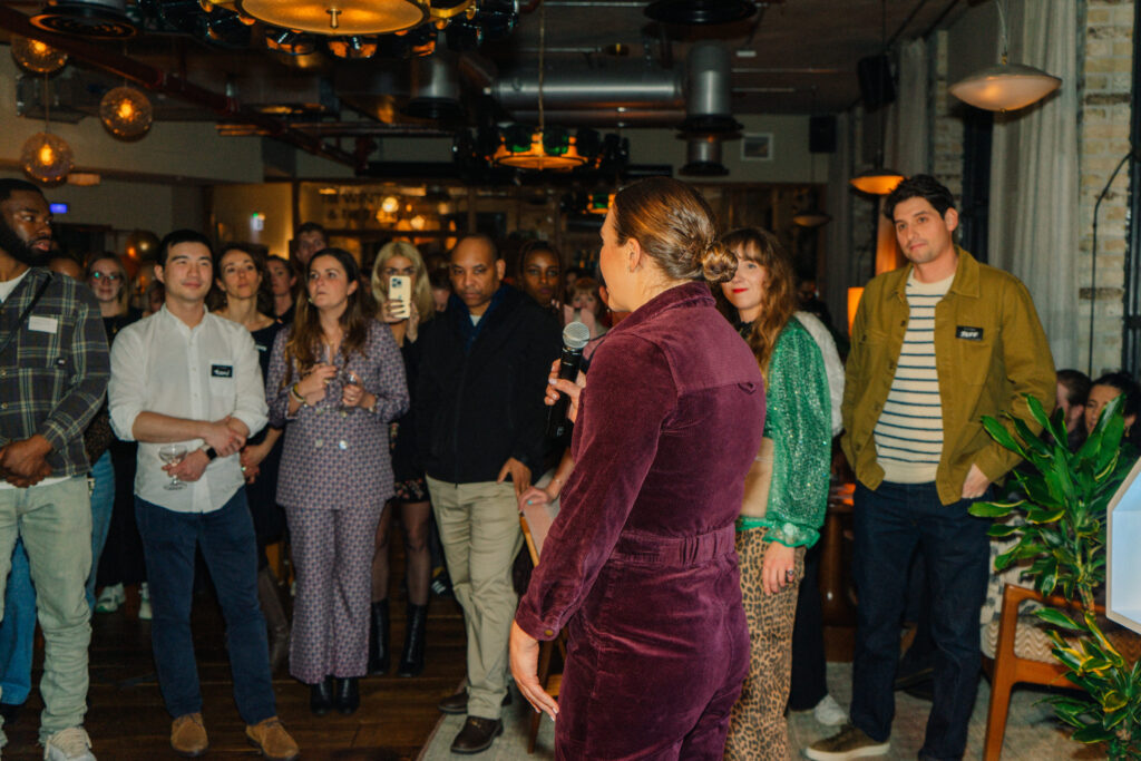 Picture from Faire's Third Anniversary Party in the U.K.